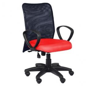 94 Black And Red Office Chair